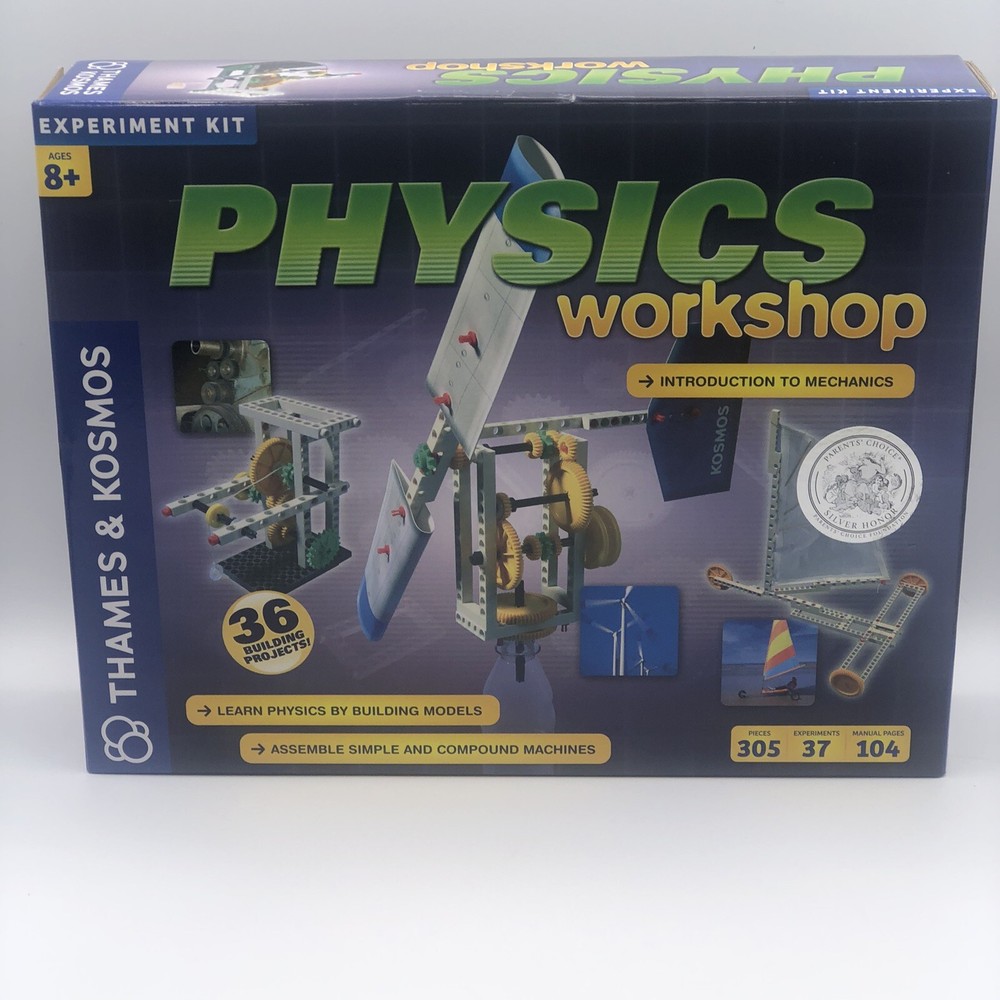 Thames & Kosmos Physics Workshop 36 Physics Projects 305 Pieces Sealed No625412