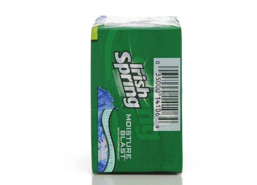 Irish Spring Moisture Blast Deodorant Soap , 3 x 4 oz