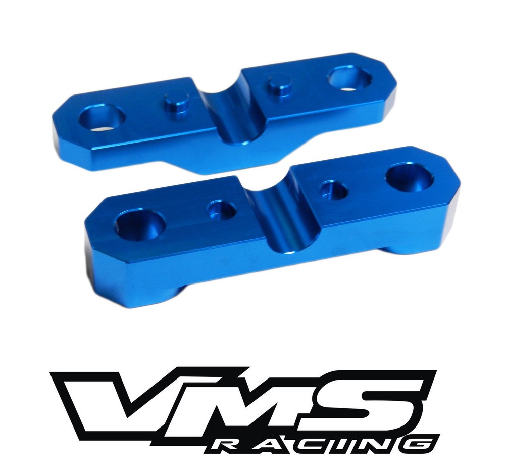 VMS RACING BILLET ALUMINUM 2PC SOLID SHIFTER BUSHING D/B SERIES CIVIC INTEGRA BL