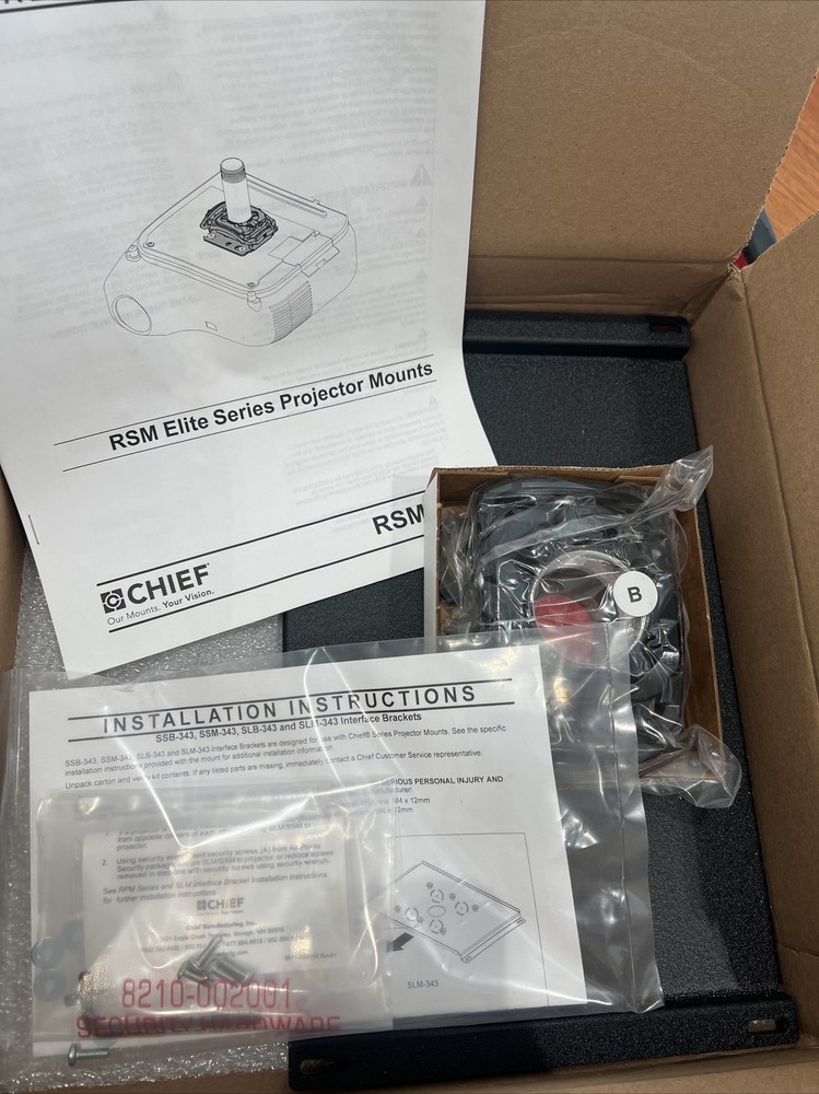 RSMB343 Chief RSM Mini Elite Projector Mount