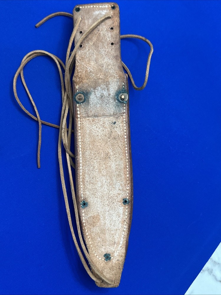 Vintage Randall Model 18 Crutchtip ~ Riveted Sheath
