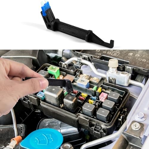 4 Pcs Fuse Puller, 4 Sizes Automotive Fuse Puller Tool Plastic Car Fuse