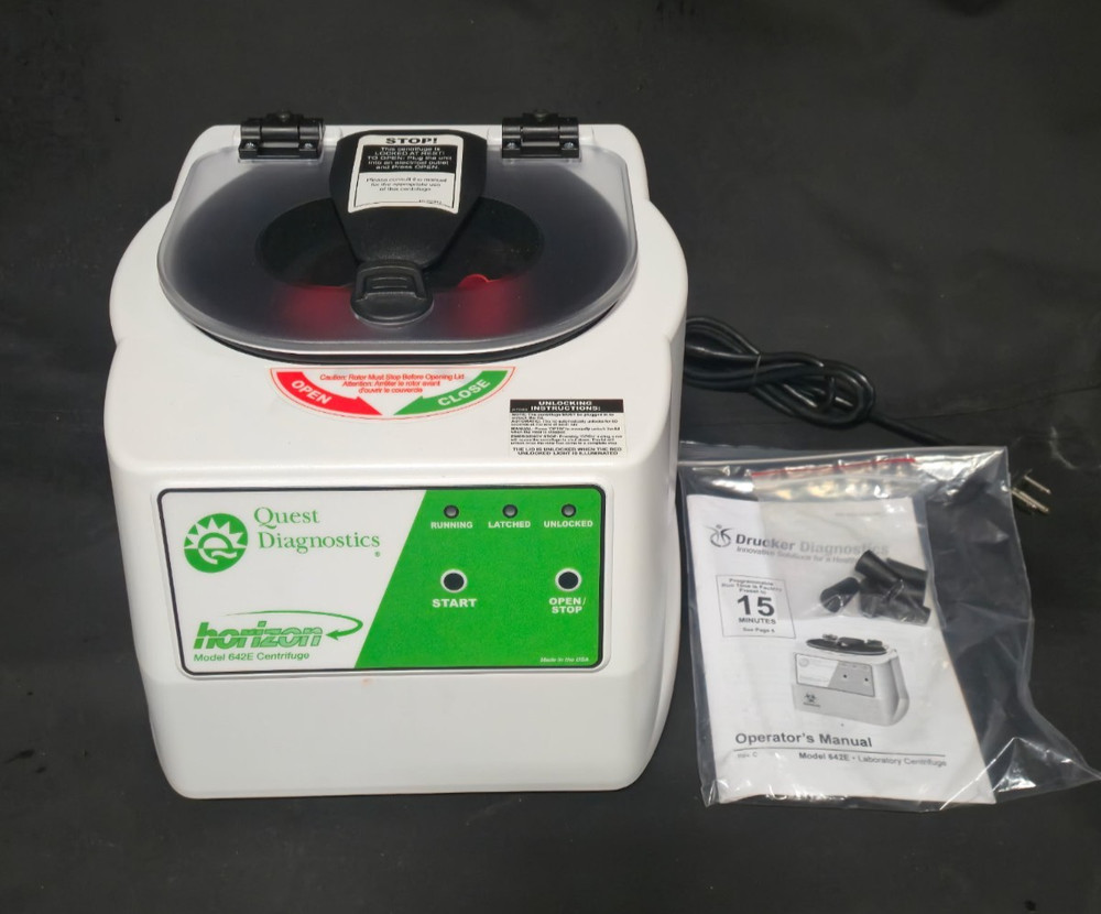 NEW Drucker Diagnostic Centrifuge Model 642E
