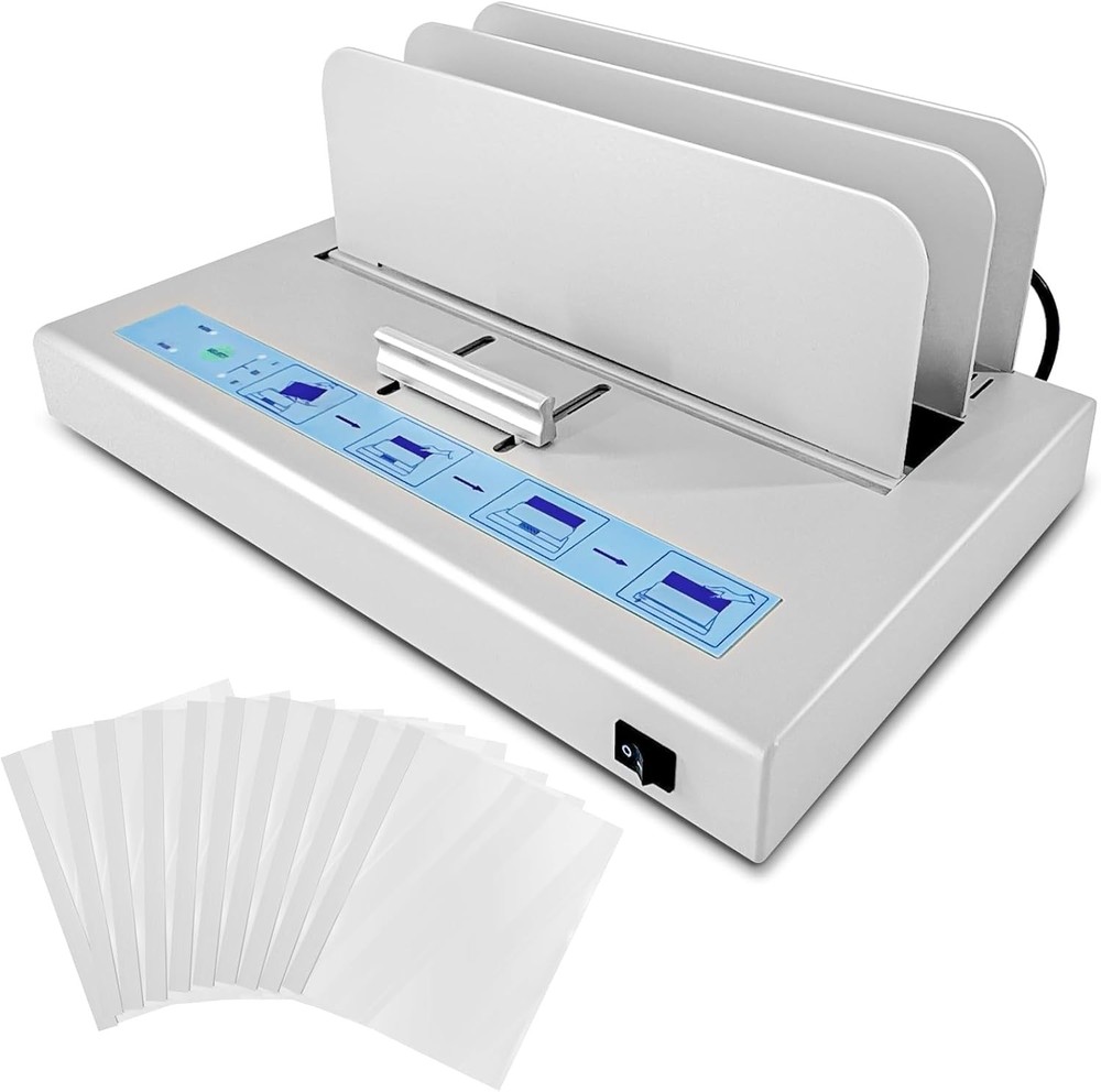 Hot melt binding machine500-sheet binding capacitymetal hot melt binding machine
