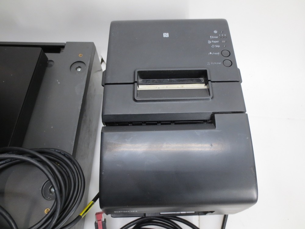 Pole Mounted POS System - Engage One by HP w/ Printer, Scanner, Register & CC