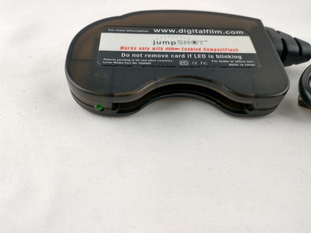 📟 Lexar JumpShot USB Compact Flash CF Card Reader Tested Works