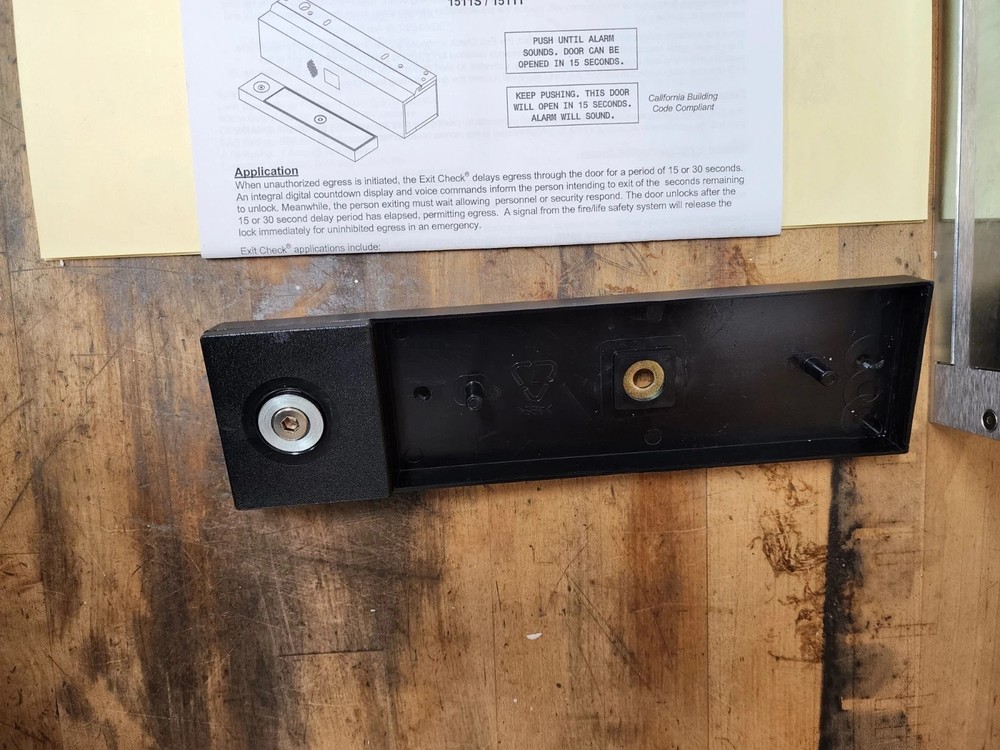 SDC 1511T Slave Exit Check W/ Integrated Delayed Electromagnetic Lock NEW