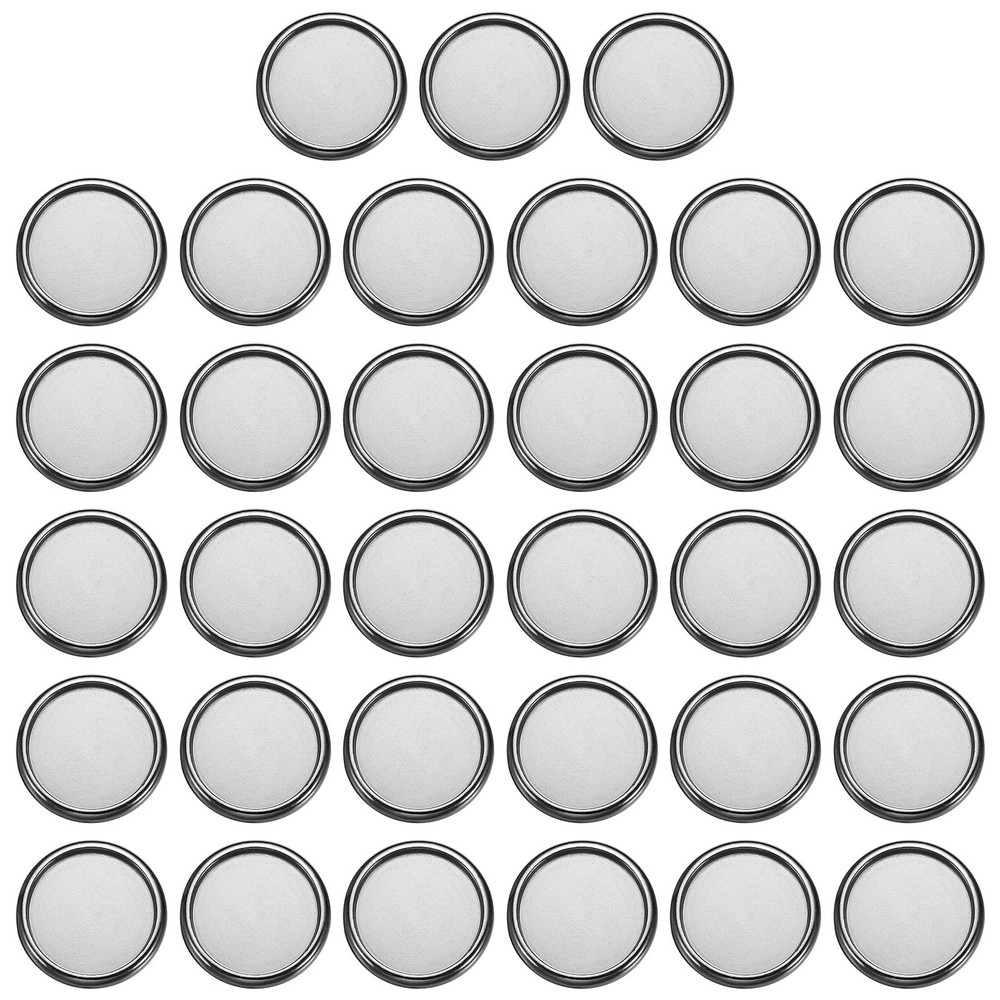 28mm Book Binding Discs 22pcs Discbound Expansion Plating Round, Dark Silver