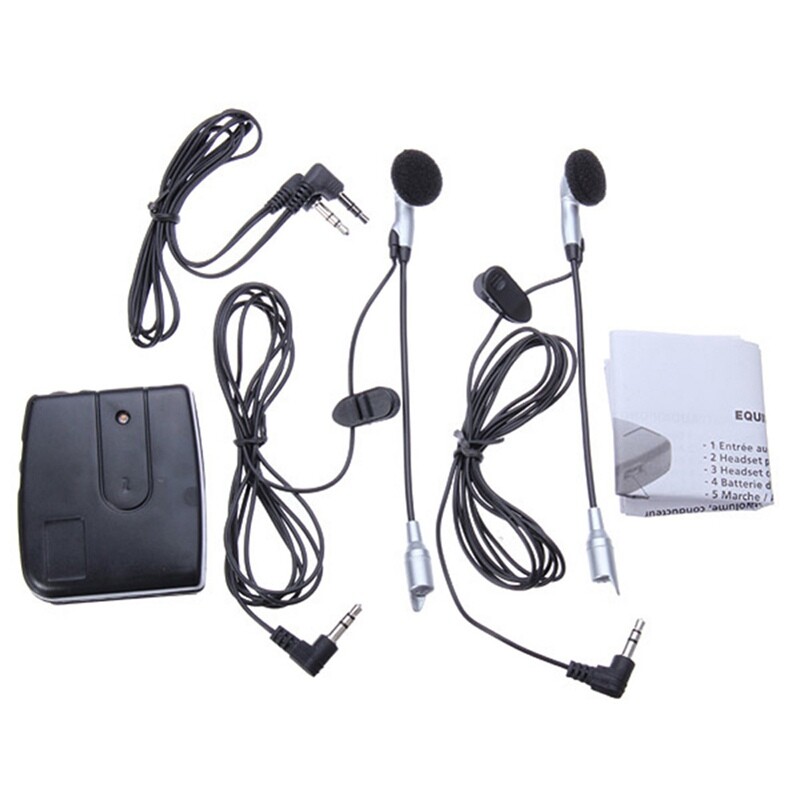 1 Set Motorcycle helmet communicator intercoms Motors helmet Bluetooth headset