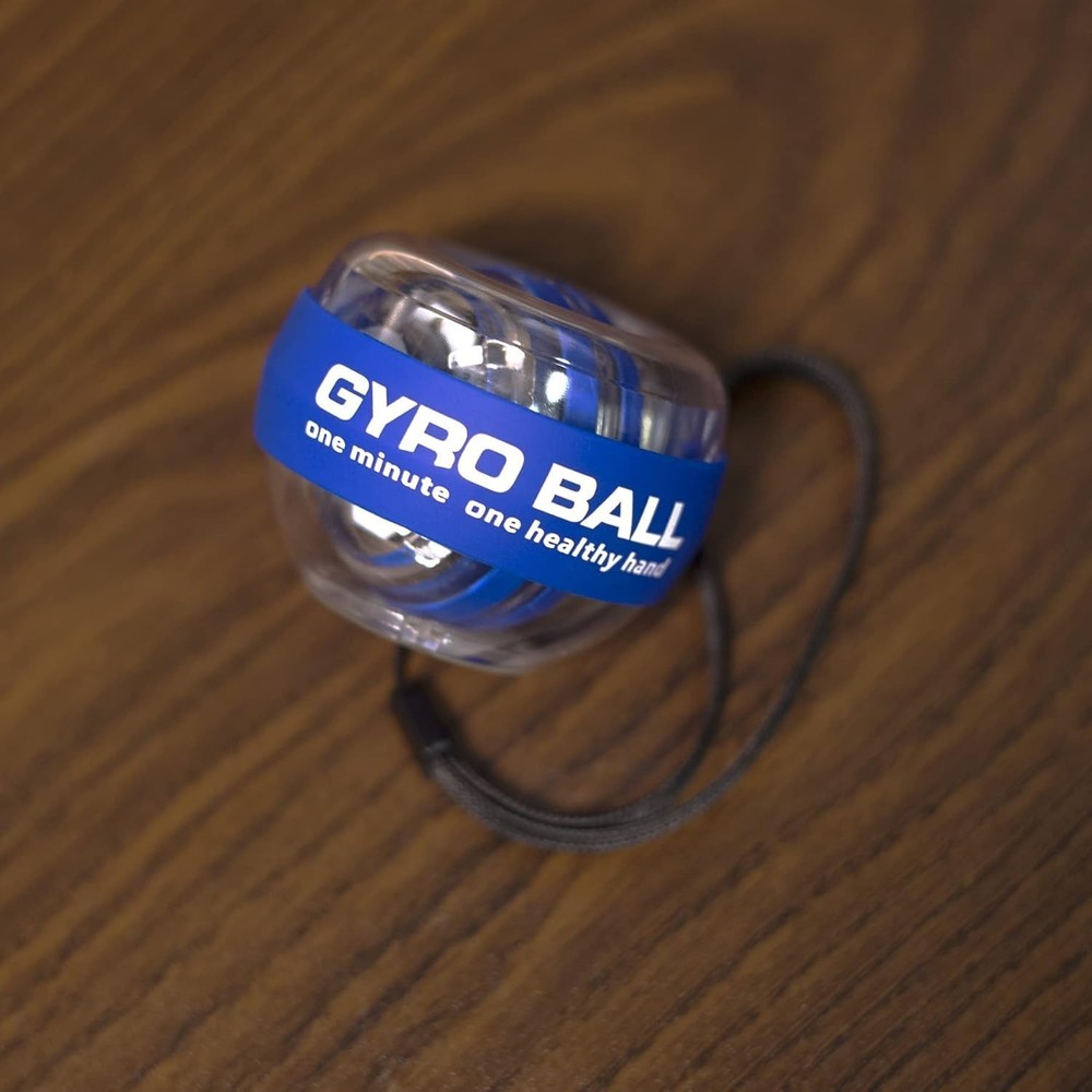 Auto-Start LED Wrist Gyro Ball - Forearm Exerciser for Strength and Coordination