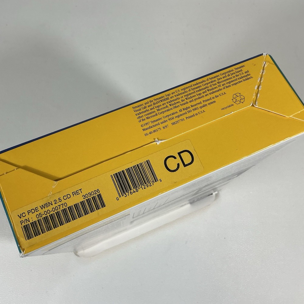 Visual Cafe 2.5 Professional Development + Manual PC CD create Java Windows 95