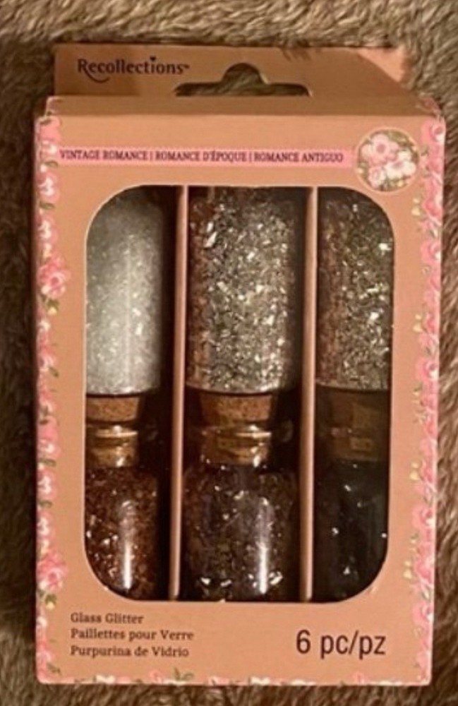 Large Glitter Bundle Lot Recollections Extra Fine 12pc Set + 6pc + More