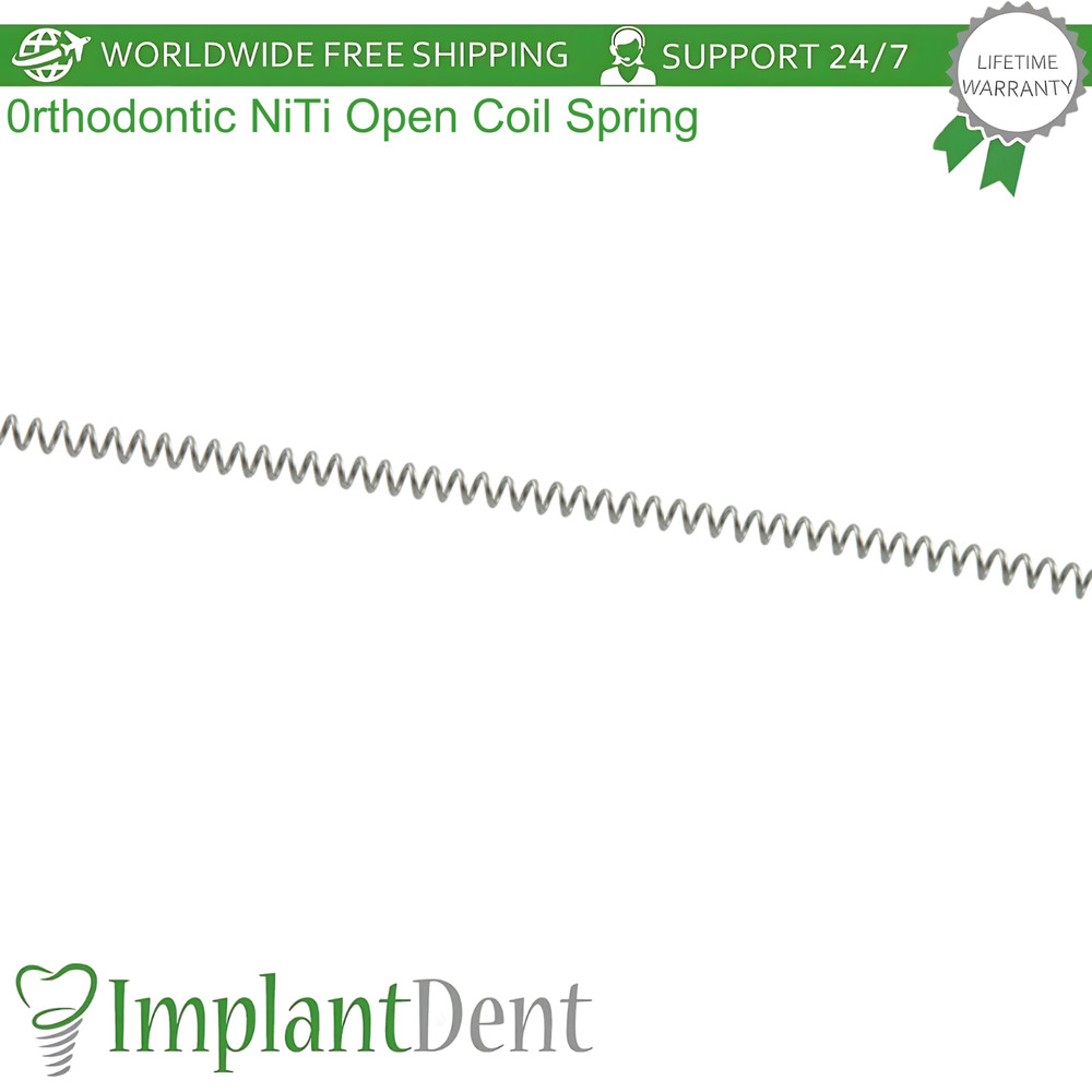 Dental 0rthodontic NiTi Open Spring Medium Continuous Force Spacer Tool 3pcs