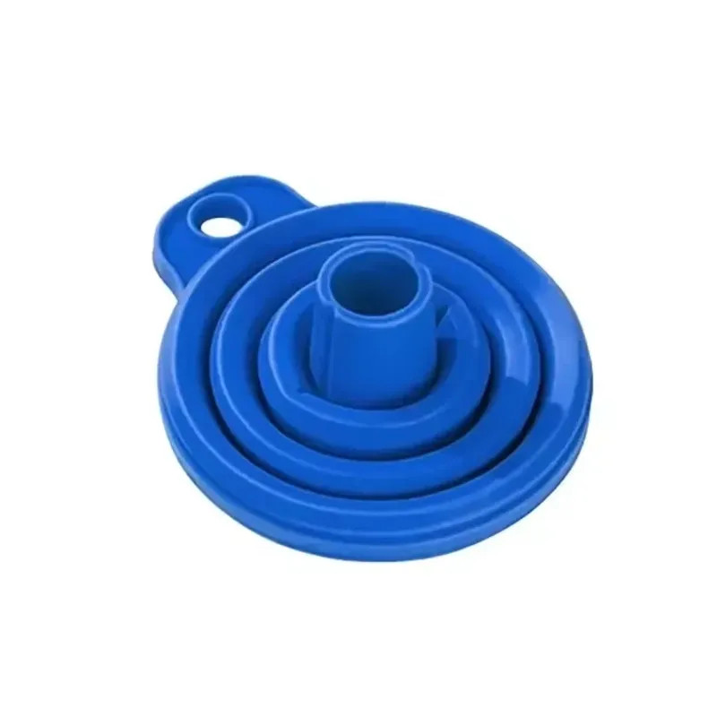 Engine Funnel Car Universal Silicone Liquid Funnel Washer Fluid Change Foldable