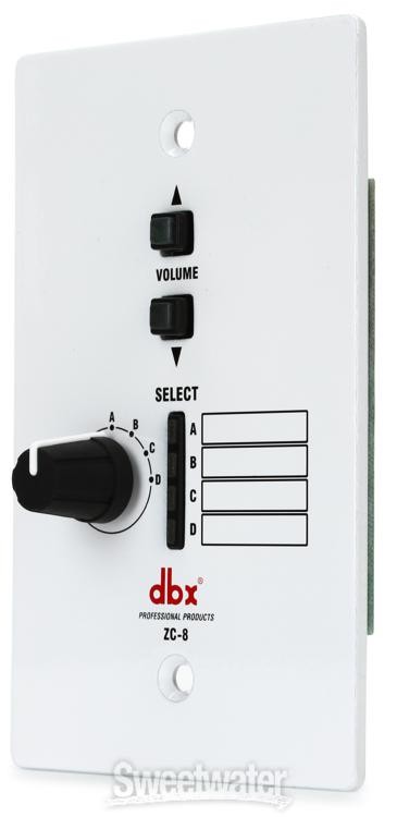dbx ZC8 Wall-mounted Up/Down & 4-position Zone Controller
