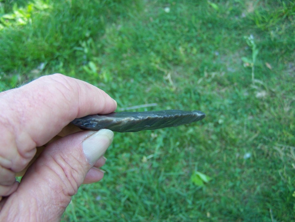 Turkey tail blade reproduction arrowhead!