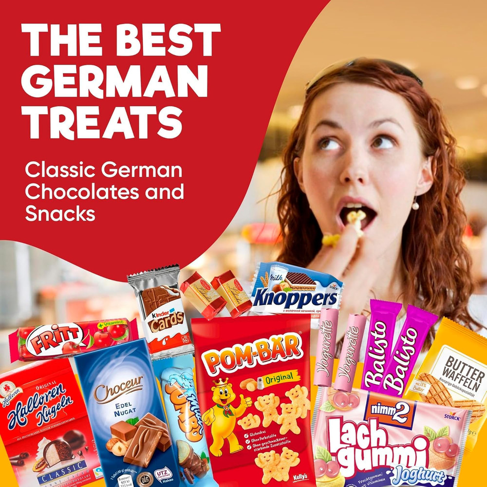 German Snack Box – Authentic German Chocolate & Snacks from Germany - Internatio