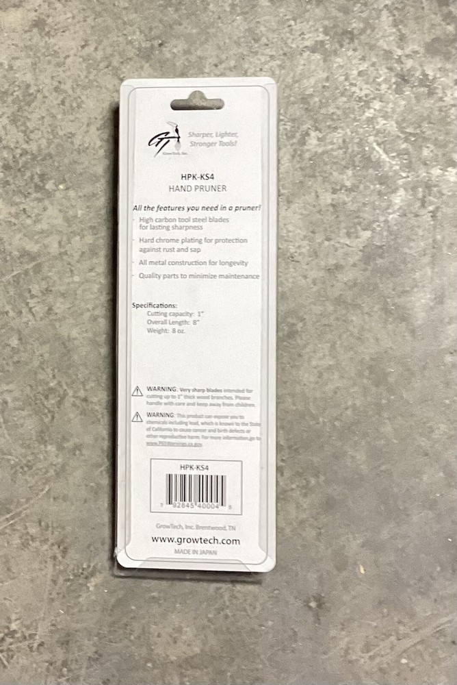 Growtech HPK-KS4 Hand Pruner
