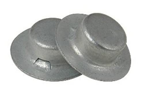 C.E. Smith 10800A Metal Push On Caps - 1/2"