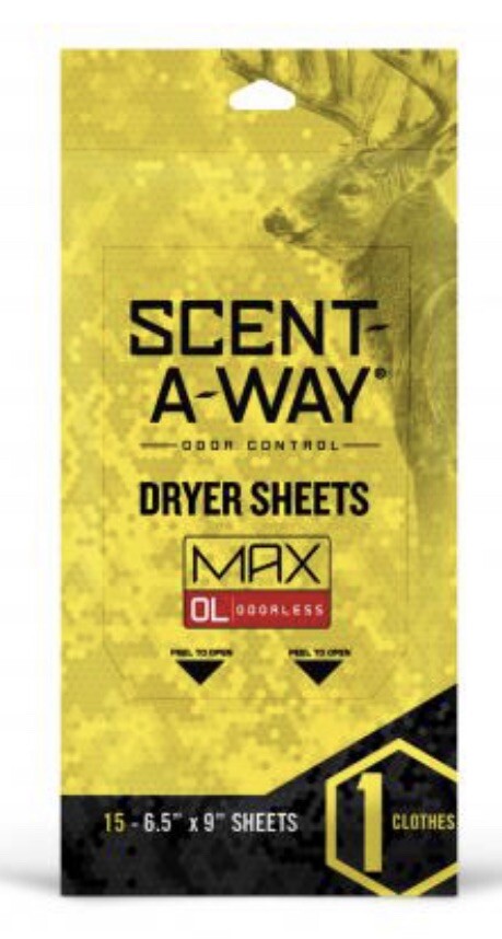 Scent A Way Dryer Sheets Max OL Odorless