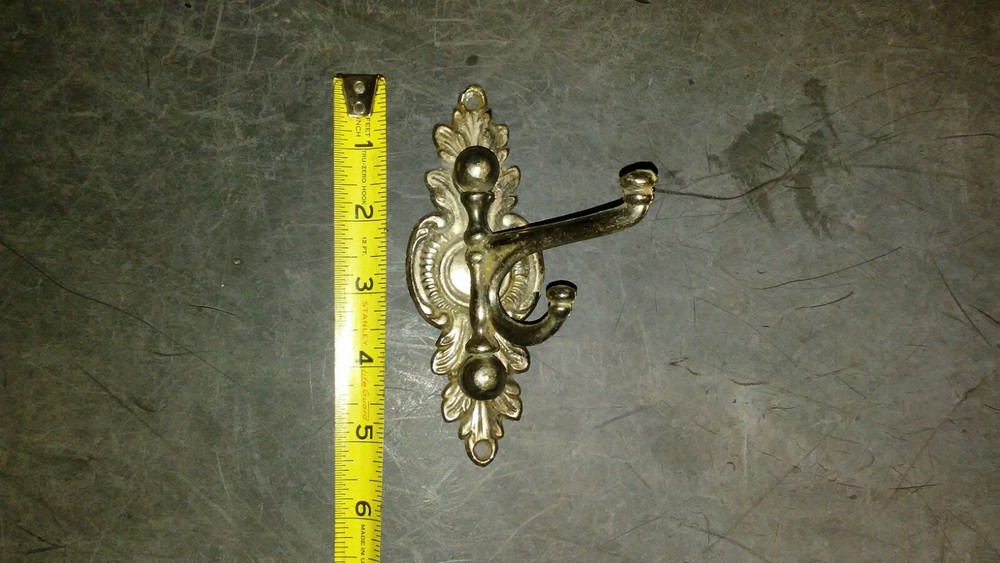 Vintage Ornate Victorian Coat Hook Hanger