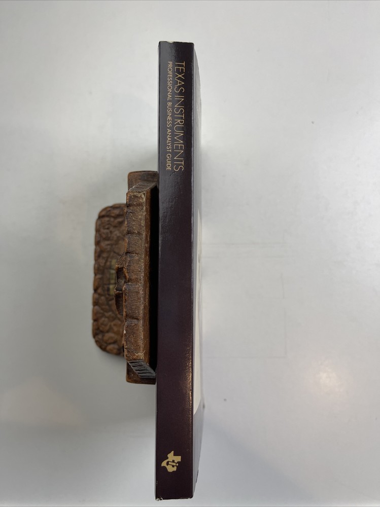 Texas Instruments Professional Business Analysts Guide BA-55 Manual