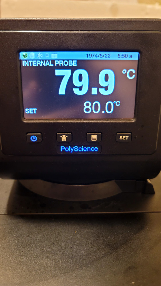 PolyScience PP20H200-A11B 20L Heated Circulator Process Water Heater Bath