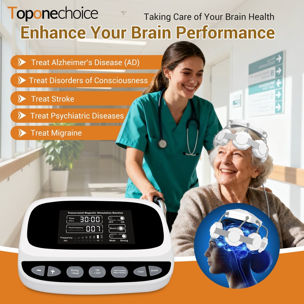 Non-Invasive Brain Stimulation TMS Device Brain Function Wellness