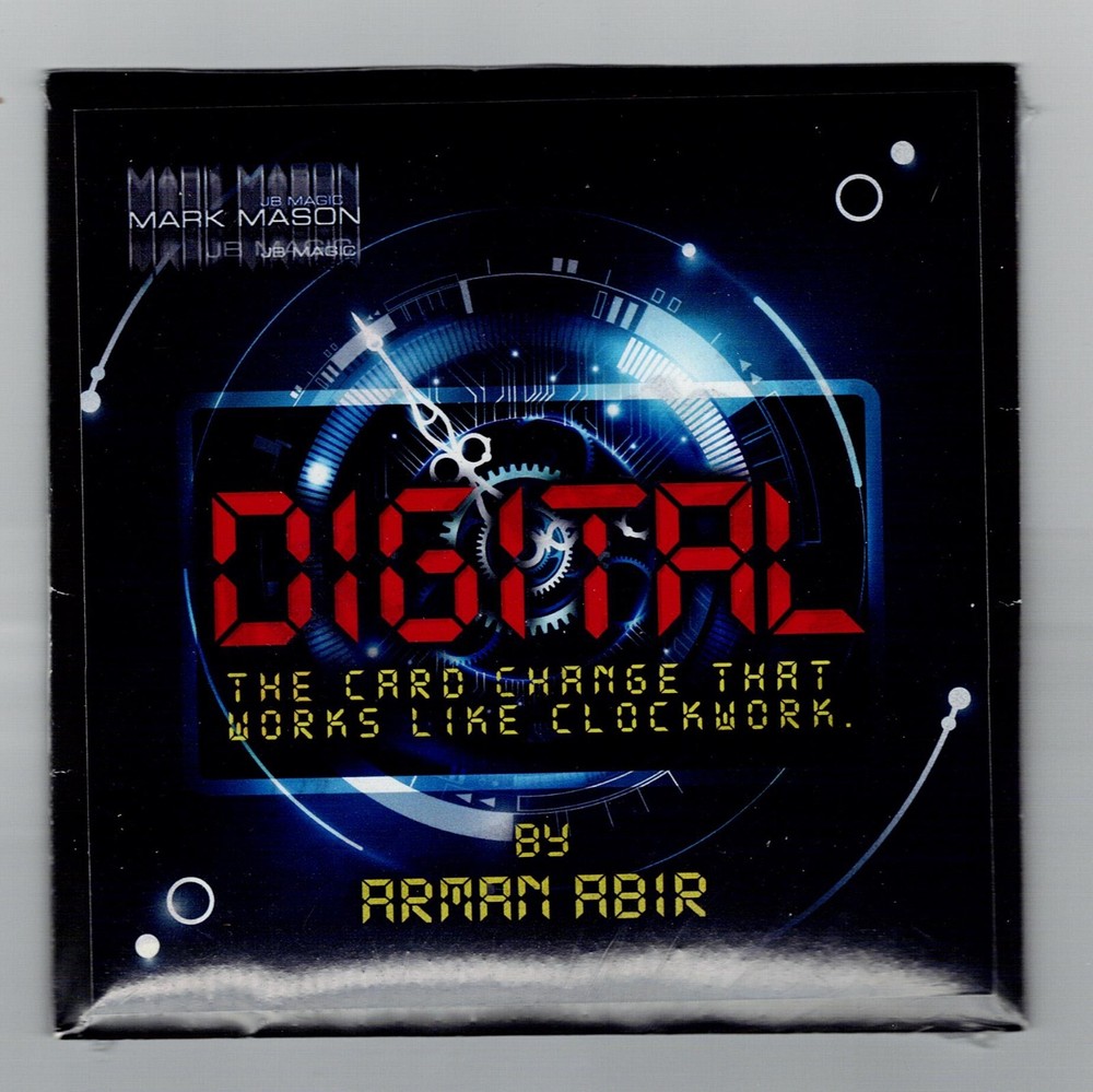 Digital (Blue) by Abir and Mark Mason - New Magic DVD