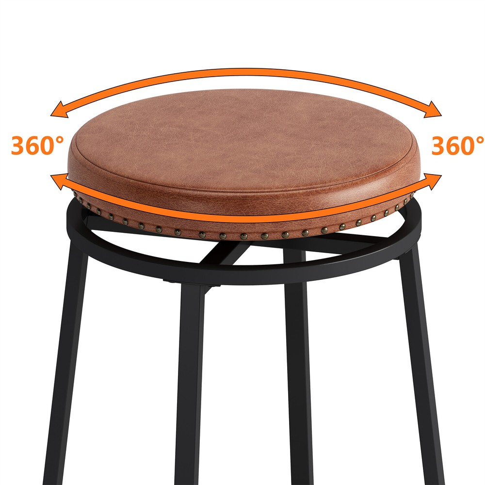 4 Piece Bar Table Set Counter Height Kitchen Pub Table with 3 Bar Stools