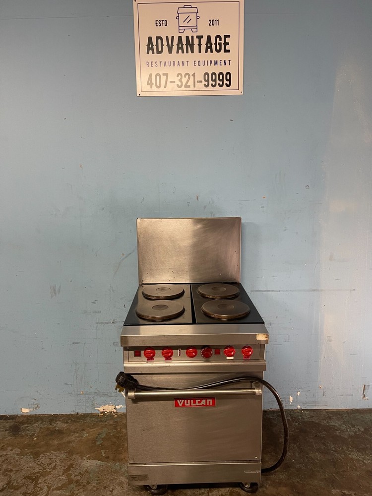 vulcan 4 burner electeic range -e24l-6
