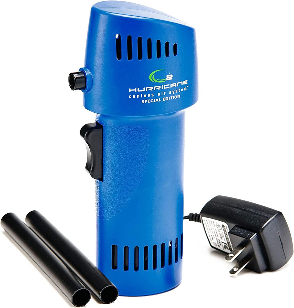 O2 Hurricane Compressed Air Duster – Powerful 200 MPH Cordless Compressed Air Cl