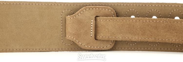Levy's MS26 Suede Guitar Strap - Sand