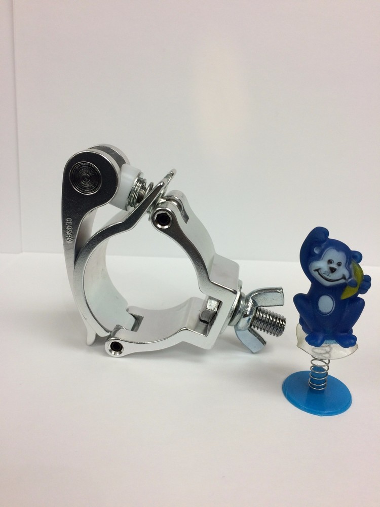 Truss Low Profile Quick Release Half Coupler w/M10 Bolt, Silver