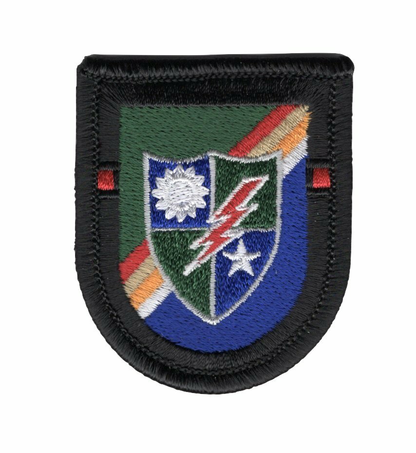 1st Battalion 75th Ranger Regiment Special Forces with Crest Flash Patch