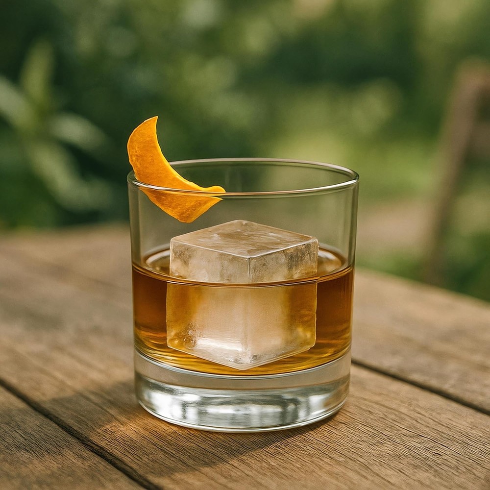 Large Silicone Ice Cube Trays - 2 Pack