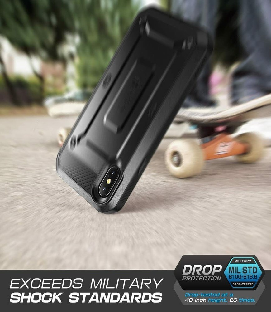 SUPCASE for iPhone XS iPhone X Rugged Screen Protector Case Shockproof Cover