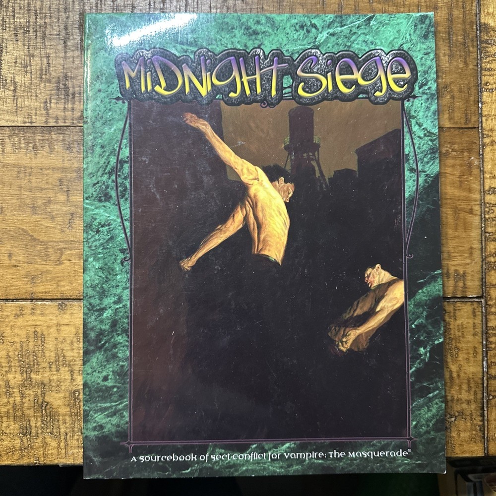 Midnight Siege Vampire The Masquerade RPG Sourcebook White Wolf 2001