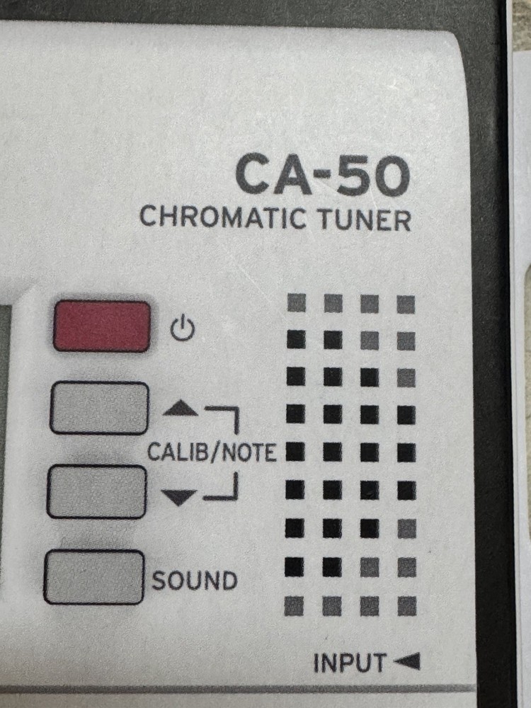 Korg CA50 Chromatic Tuner - Latest Model