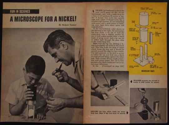 Liquid Lens MICROSCOPE How-To build PLANS Science Fair Project