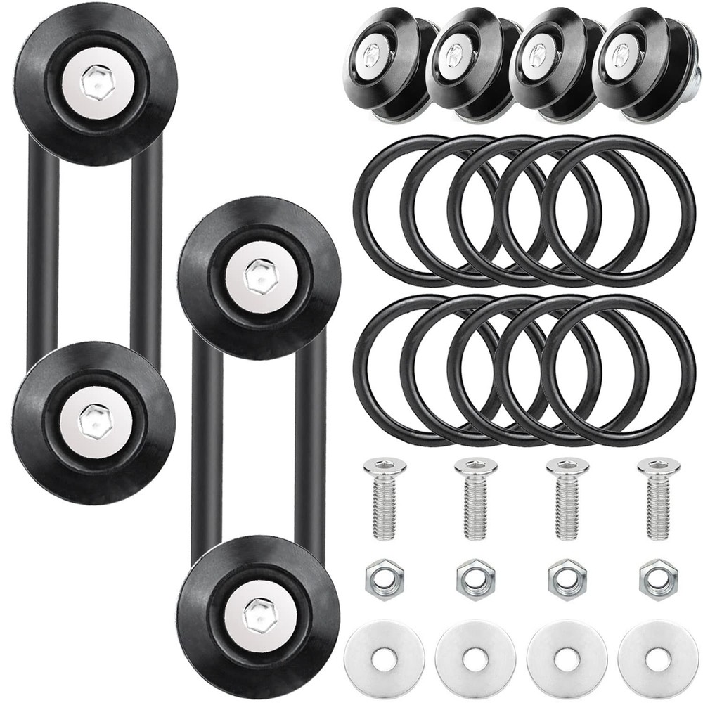 Bumper Quick Release, Mellbree JDM Release Holders One Size, Black