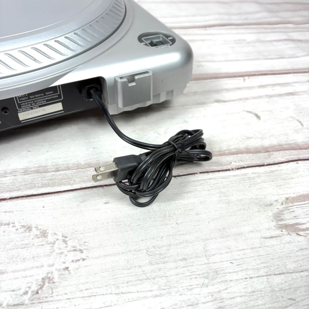 Vestax PDX-2000 Direct Drive Turntable Operation tested Silver
