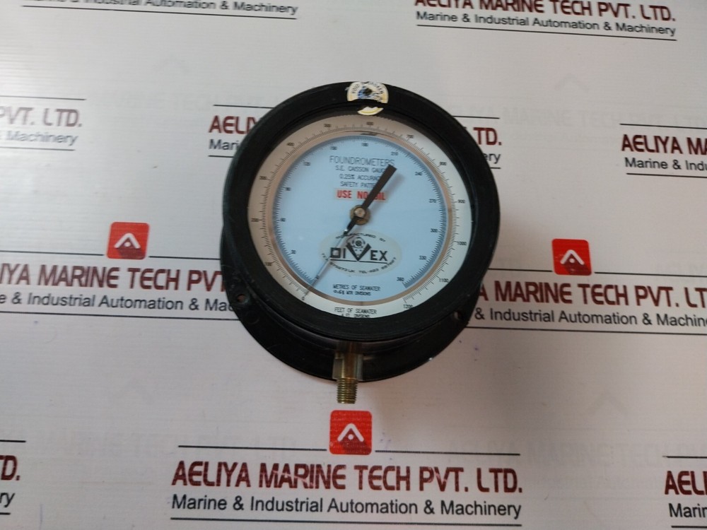 Divex Foundrometers S.E. Caisson Gauge 4 FT Divisions