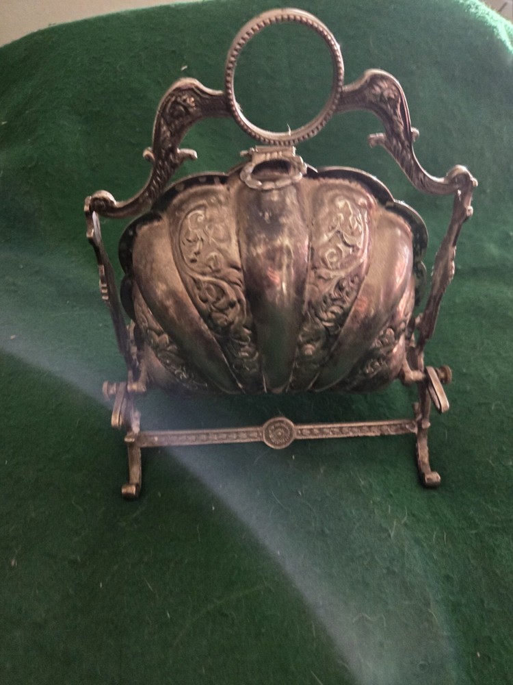 Victorian Silver Plate Double Bun Warmer 1850-1899