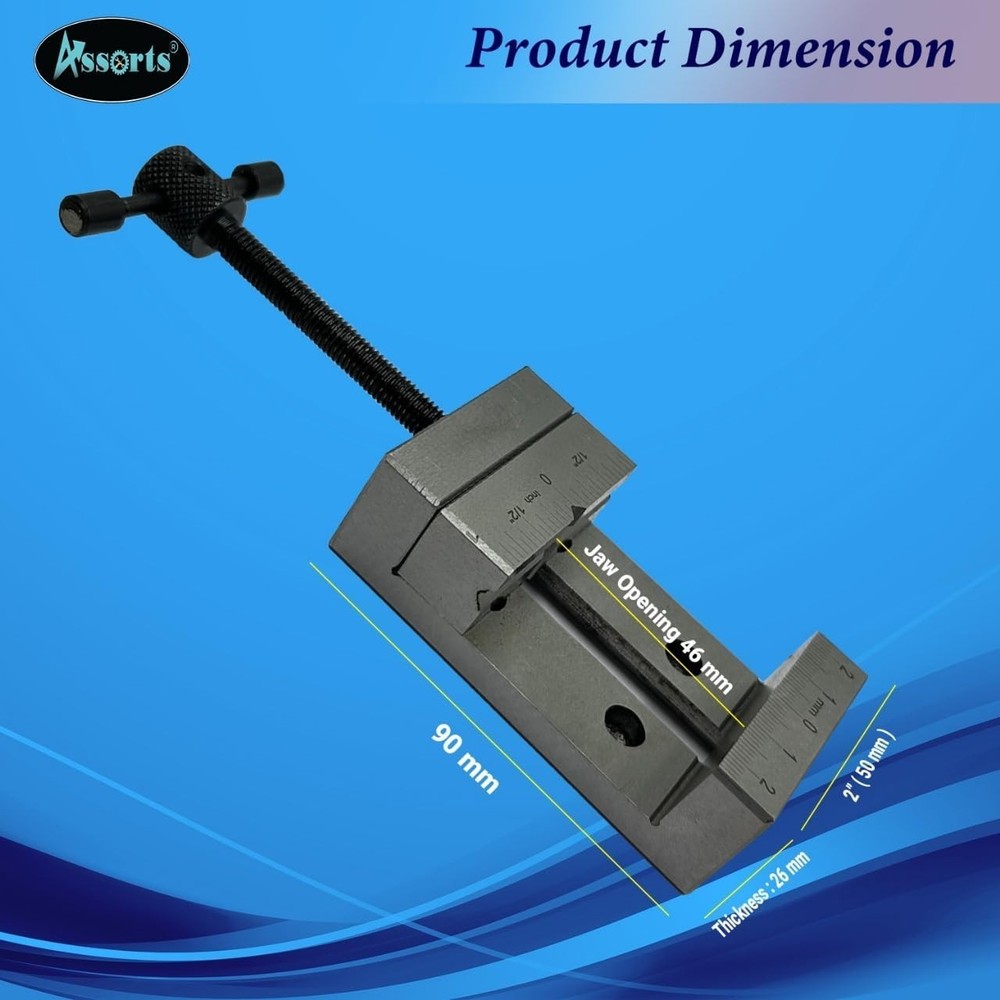 Assorts Mini 2"/ 50 mm Steel Vice Vise Work Holding Engineering Machine Tools