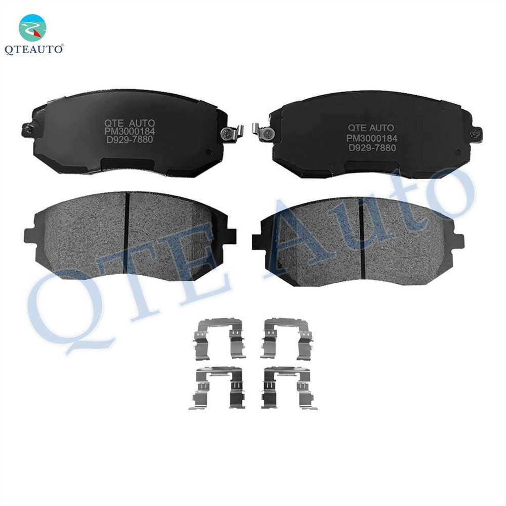 Front Ceramic Brake Pad Kit For 2002-2012 Subaru Outback