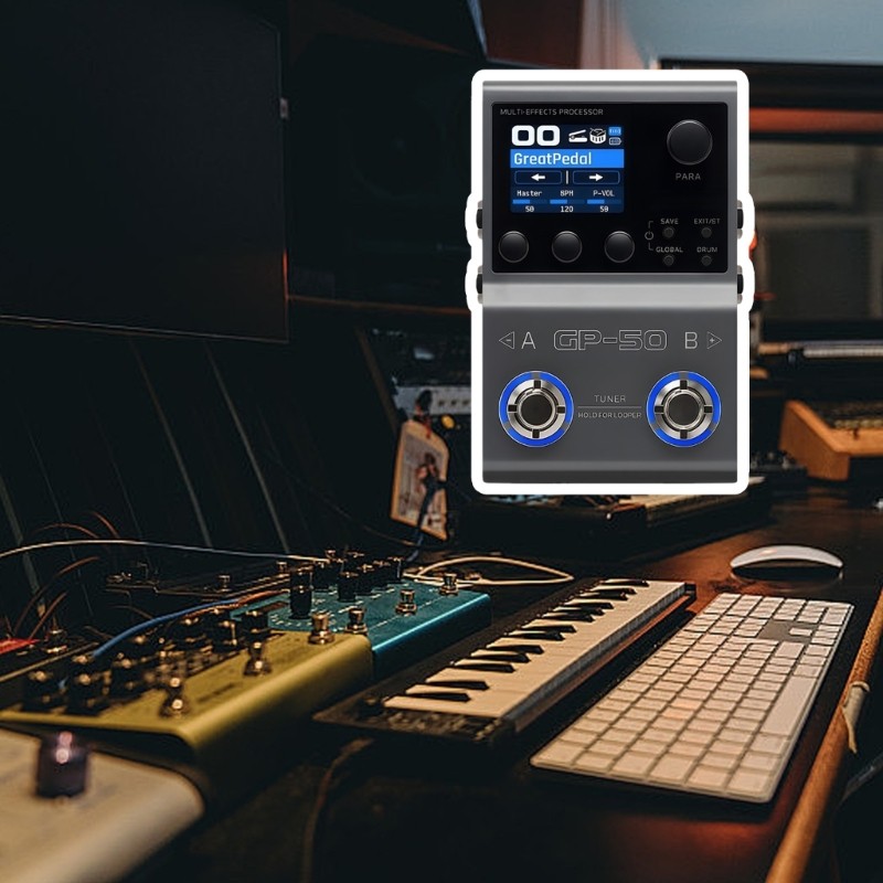 Interfaces Guitar Multiple Effects Unit Simple Operation for Device Use