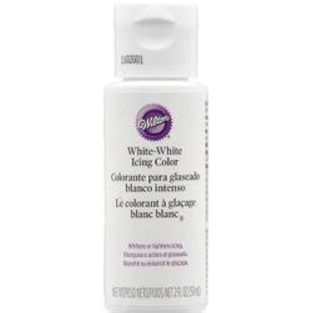 Icing Color 2 Ounces White W1236 (6-Pack)6