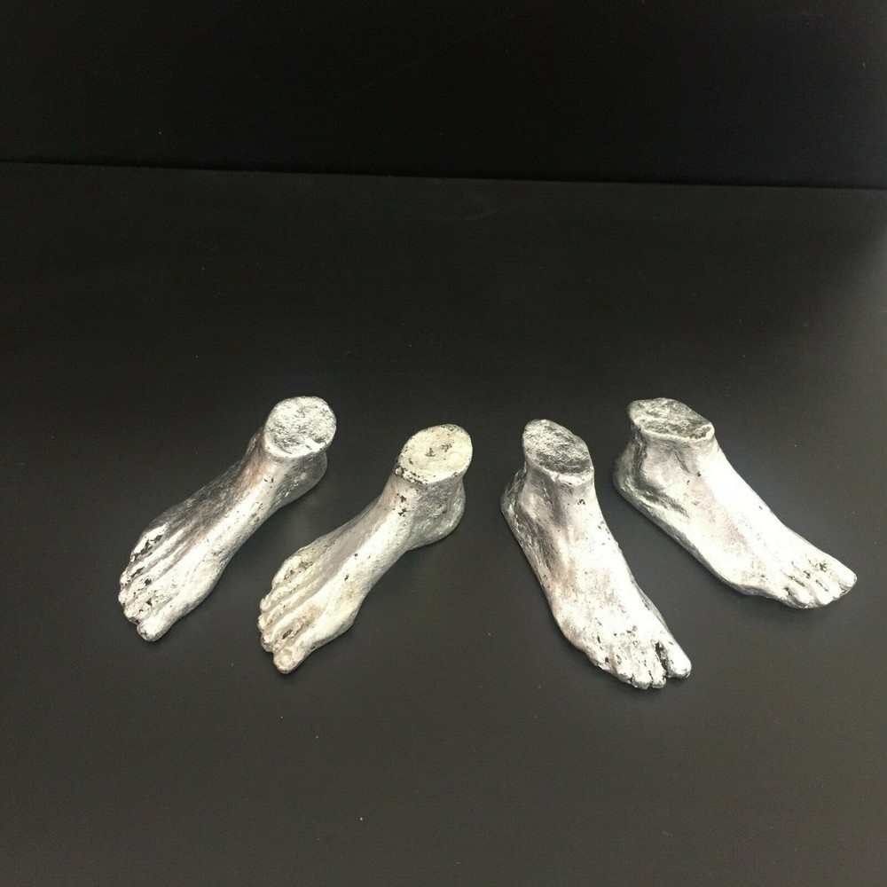 Podiatrist Foot Silver Candle Holder