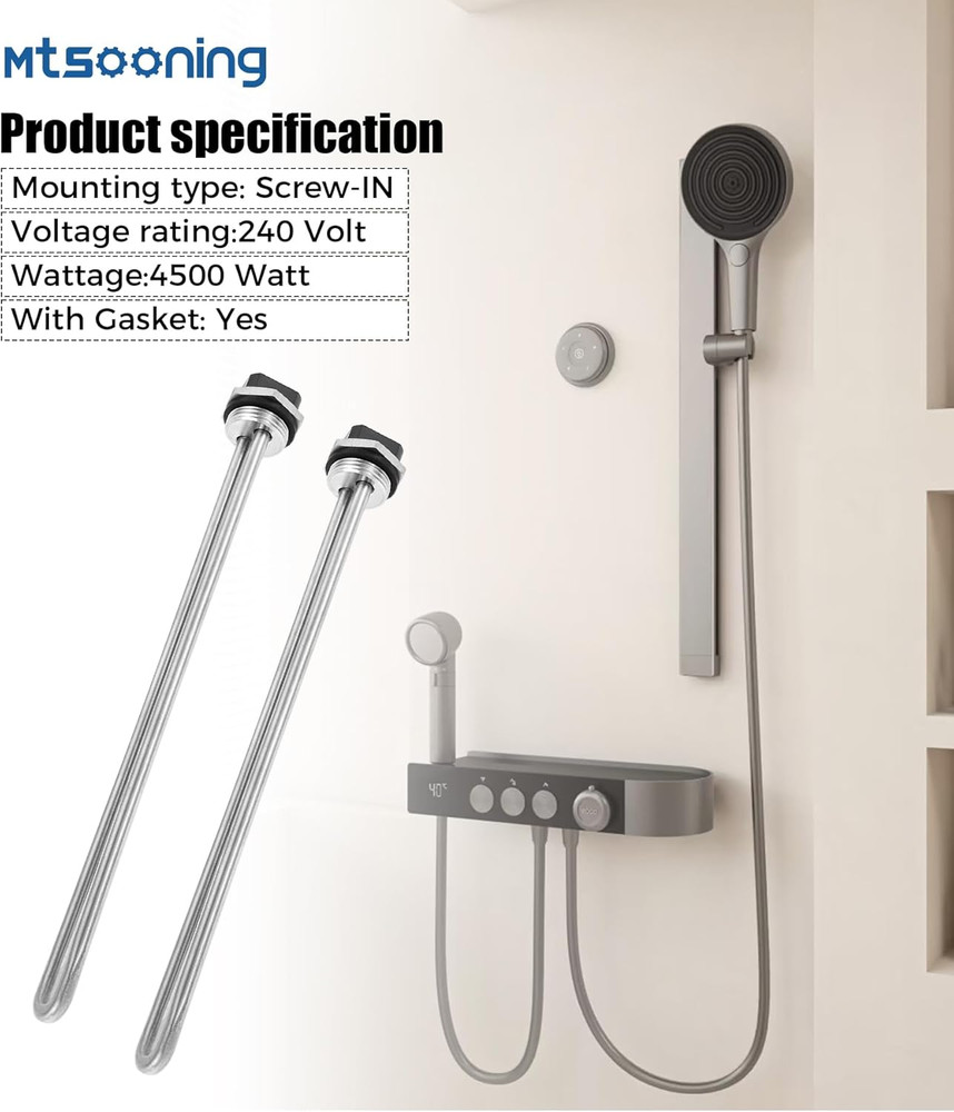 100108283 Water Heater Element Replacement for AO Smith Electric Water Heaters,